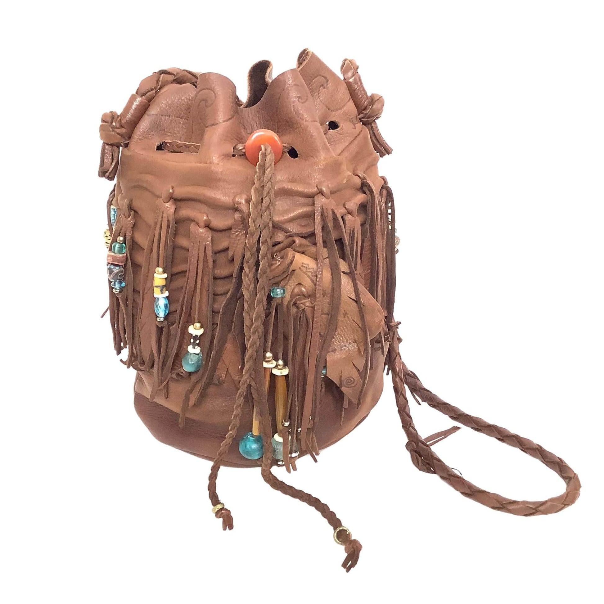 Native American Fringed Bag