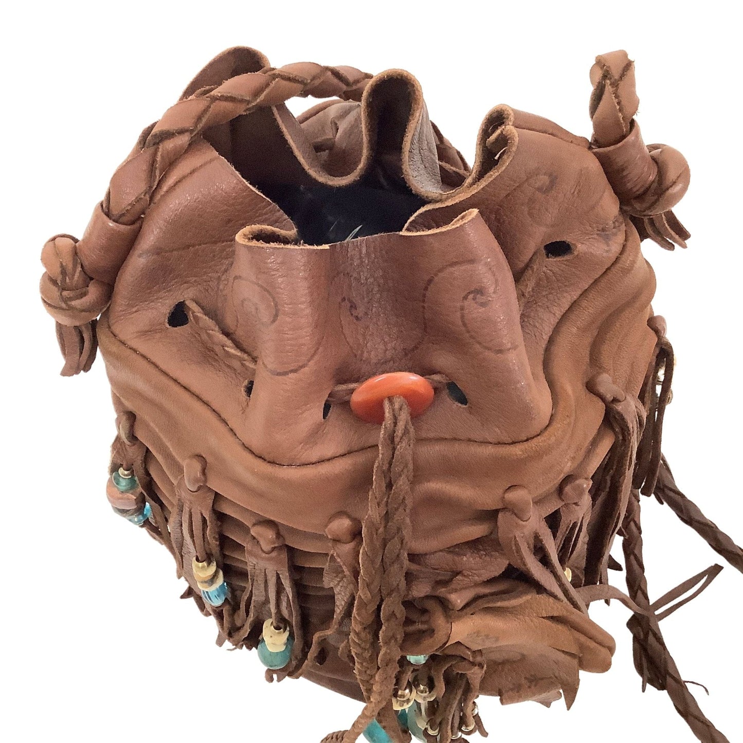 Native American Fringed Bag