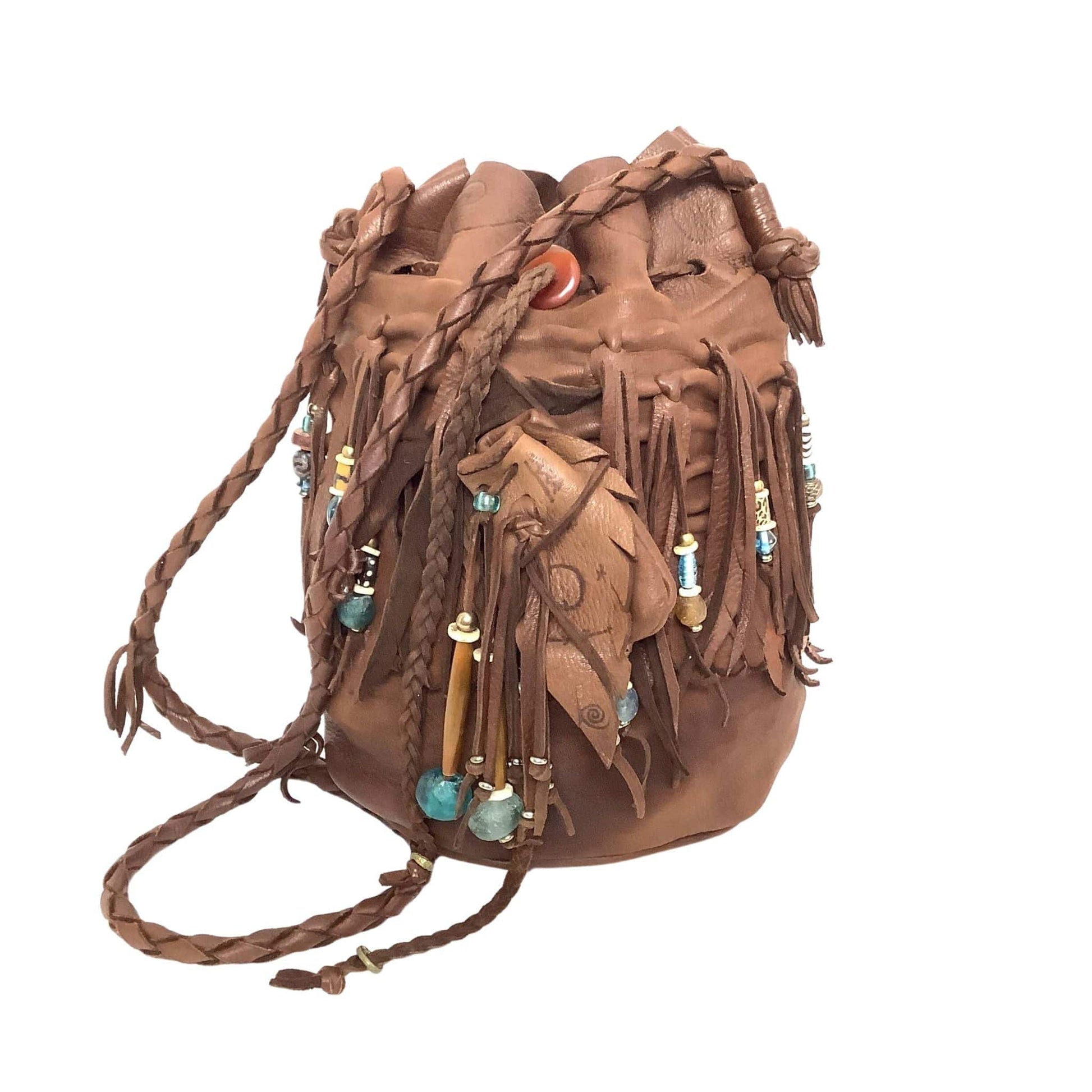 Native American Fringed Bag
