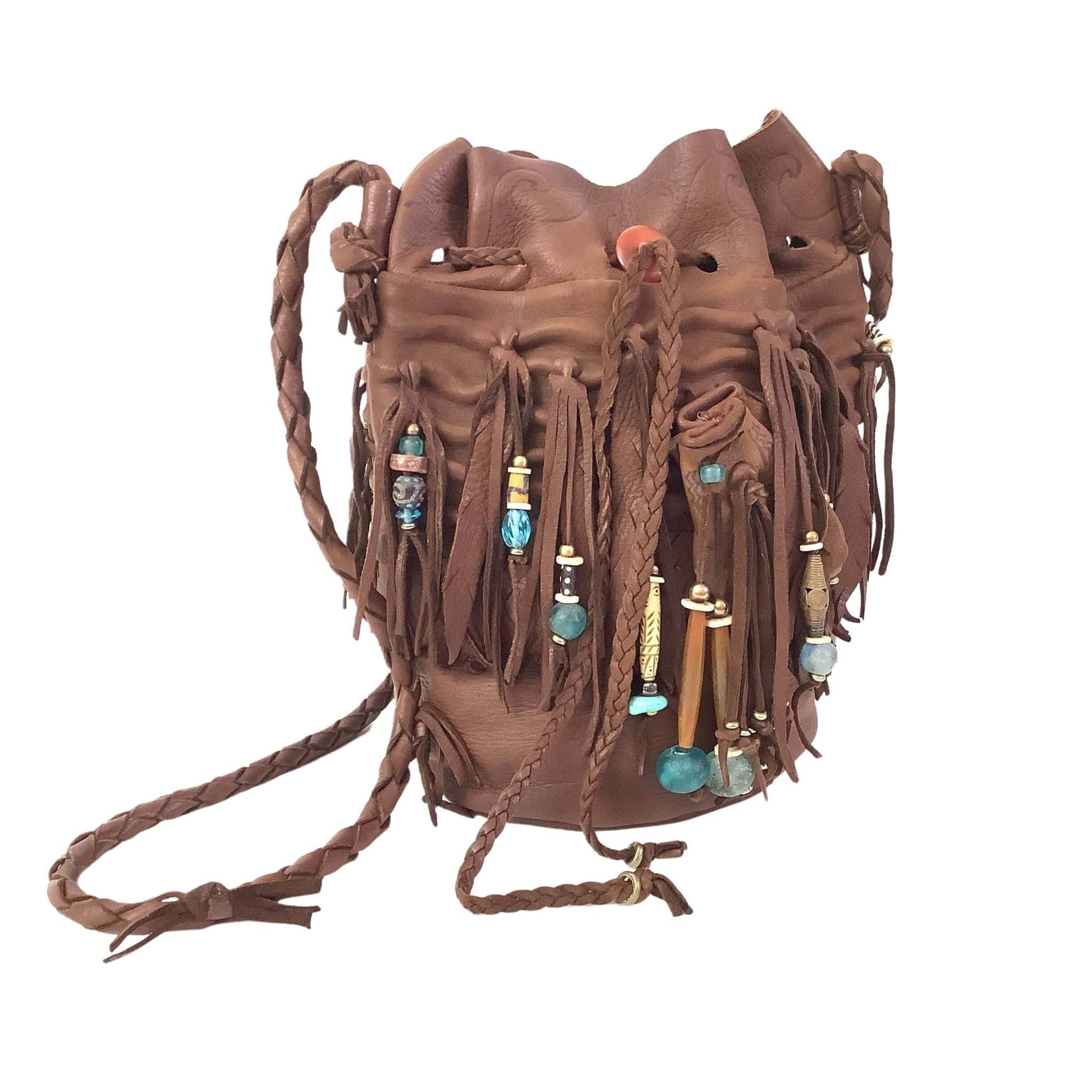 Native American Fringed Bag