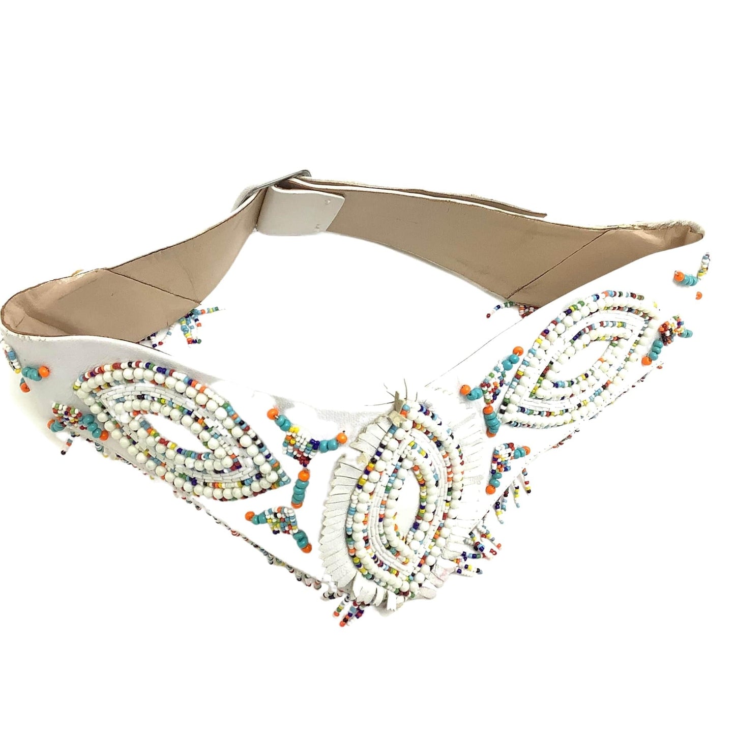 Native-Style Beaded Belt
