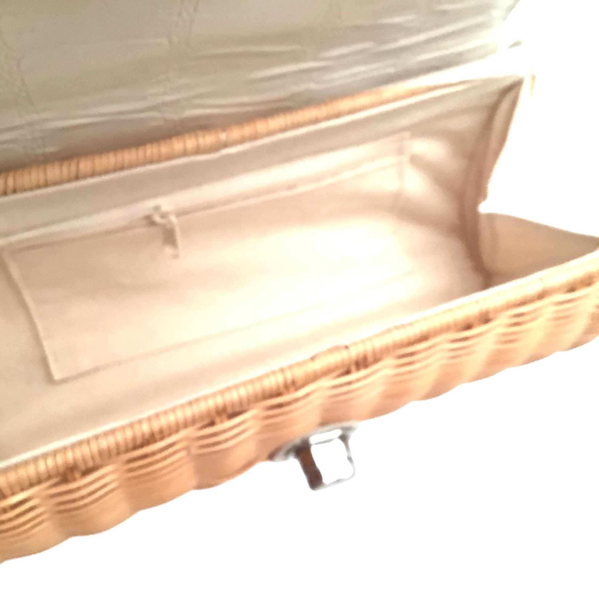 Natural Reed Clutch Bag