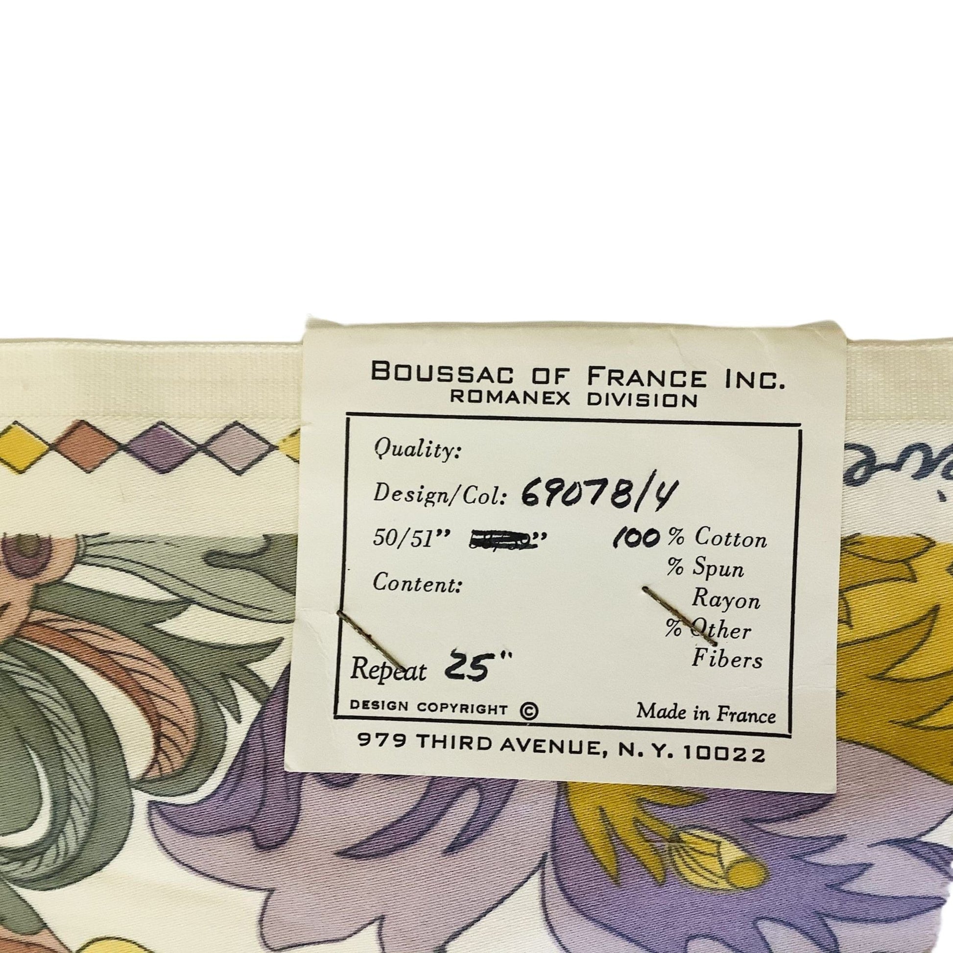 Neoclassical Fabric Sample