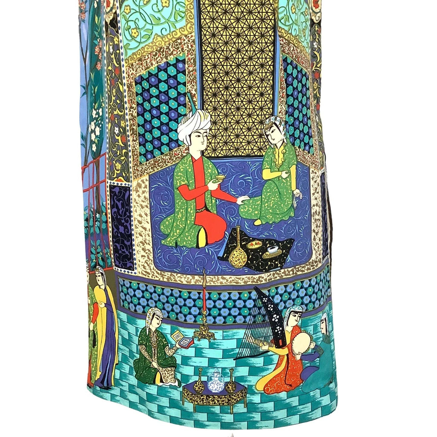 Novelty Sleeveless Tunic - Vintage 1960s Flair of Miami