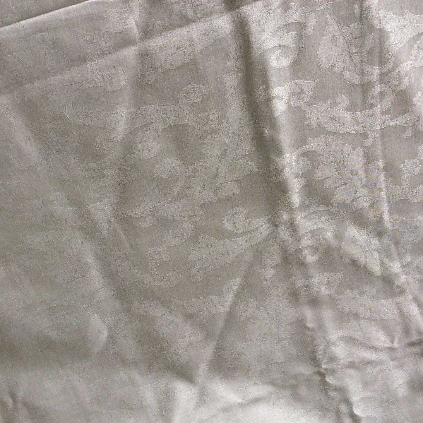 Off White Brocade Fabric