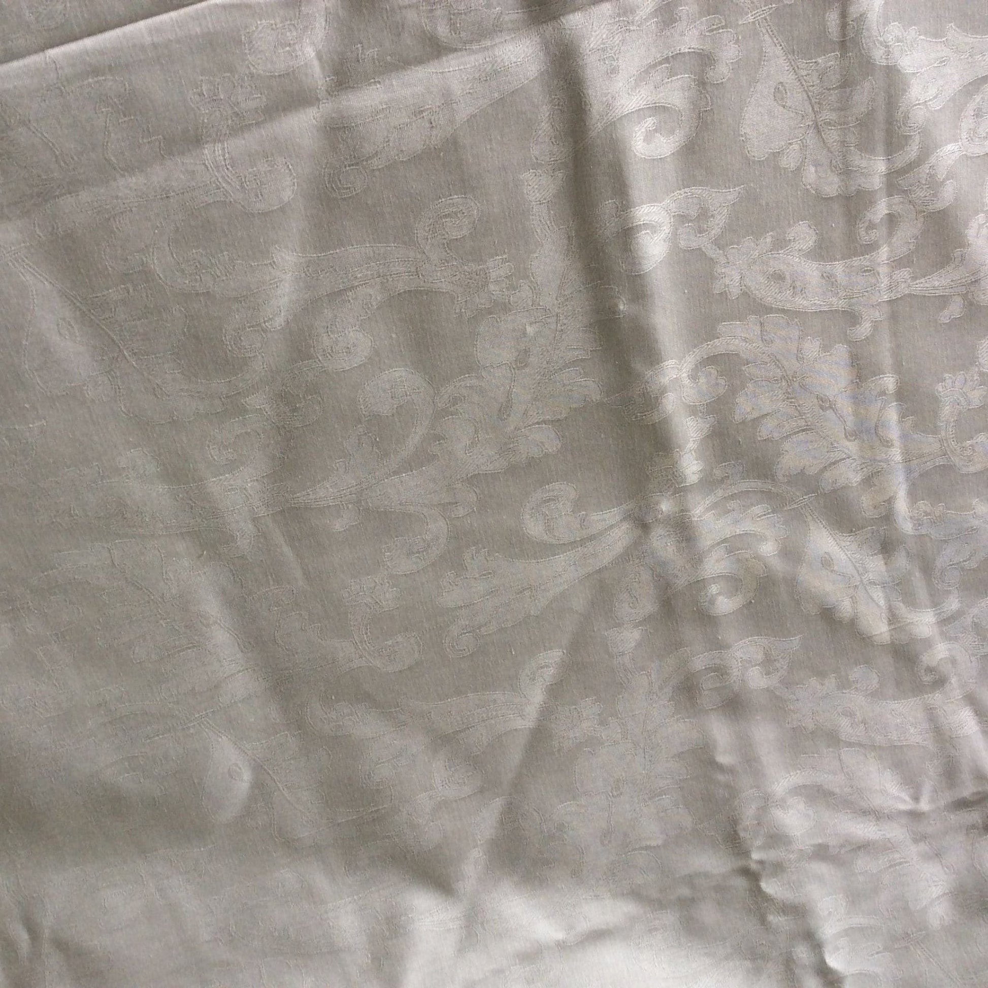 Off White Brocade Fabric