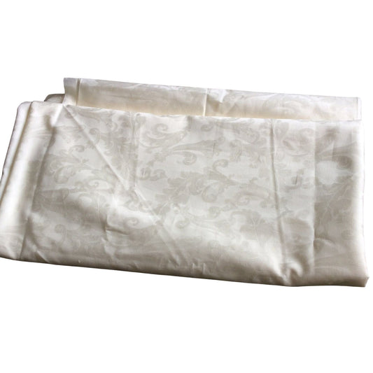 Off White Brocade Fabric