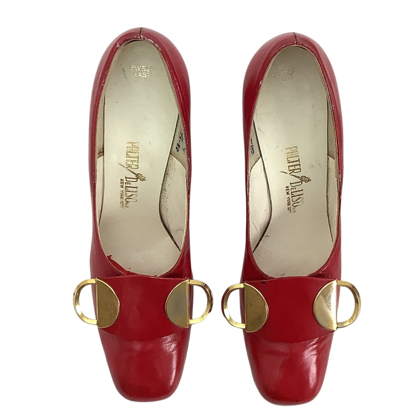 Palter Deliso Red Pumps