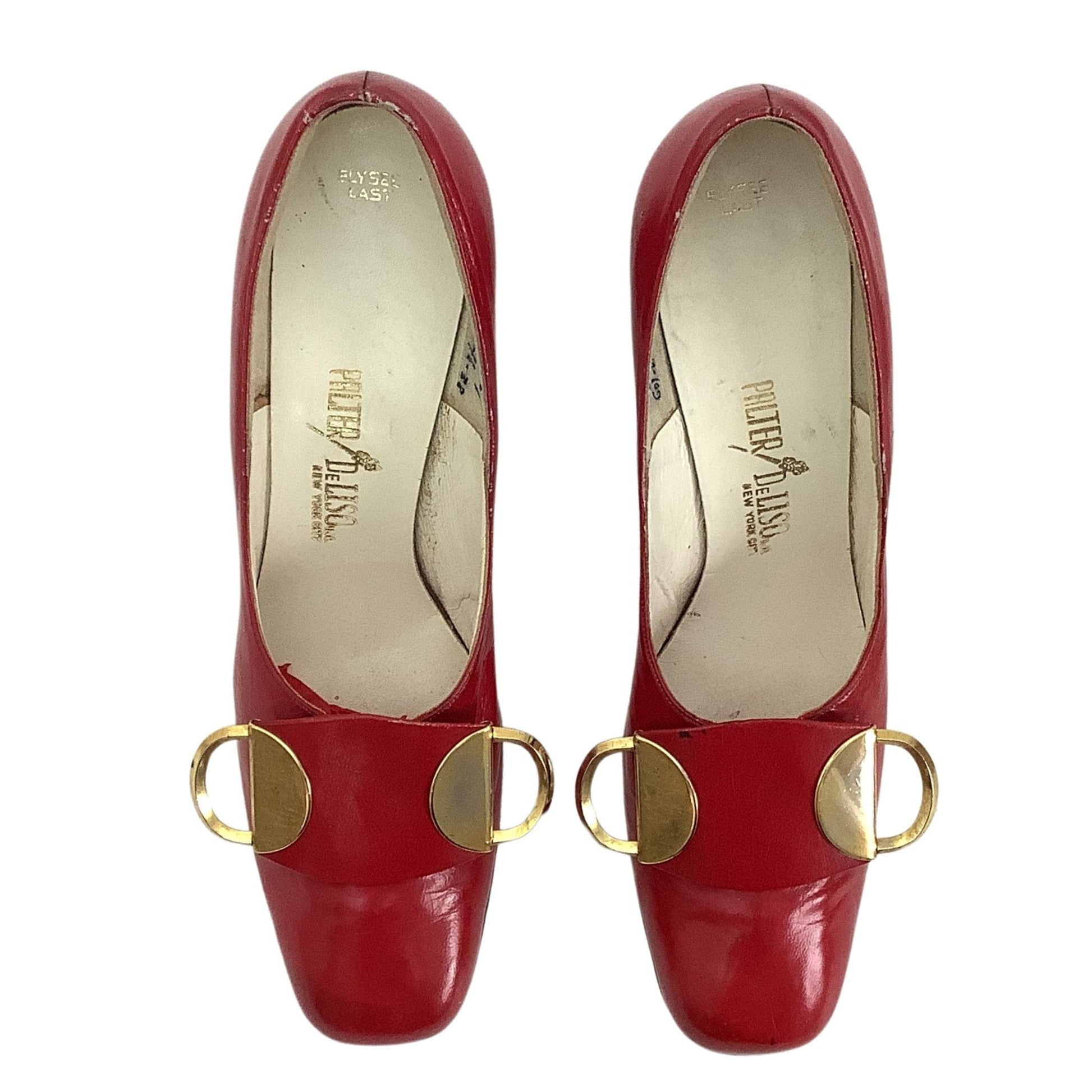 Palter Deliso Red Pumps