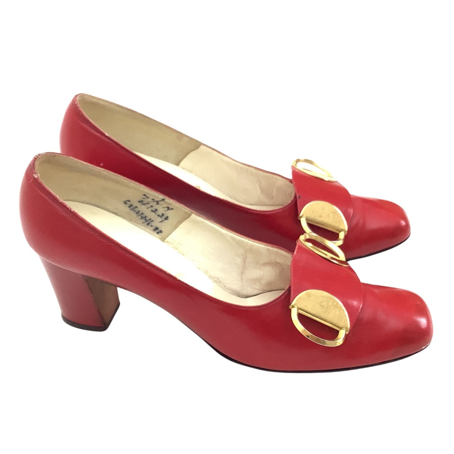 Palter Deliso Red Pumps
