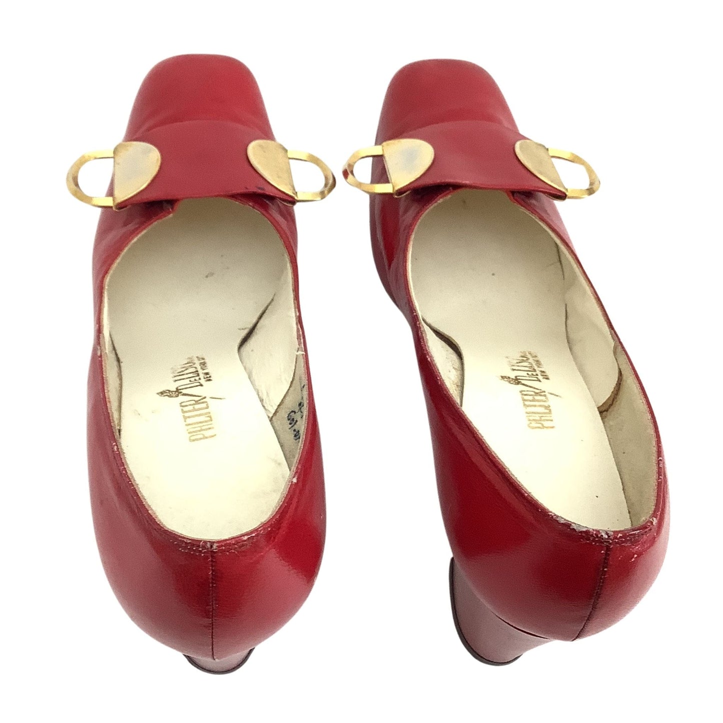 Palter Deliso Red Pumps