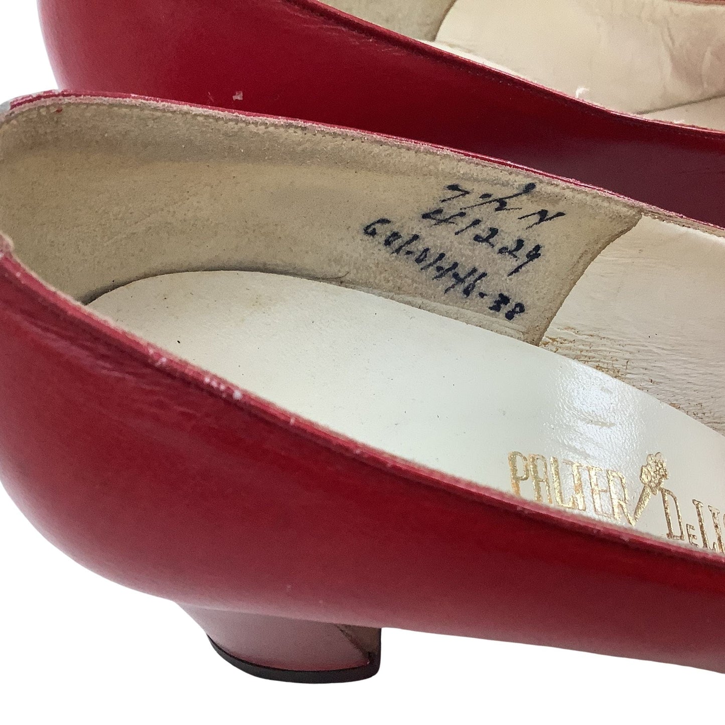 Palter Deliso Red Pumps