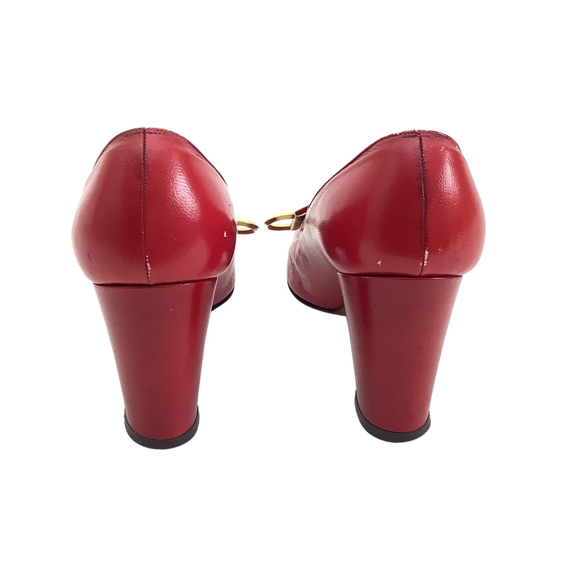 Palter Deliso Red Pumps