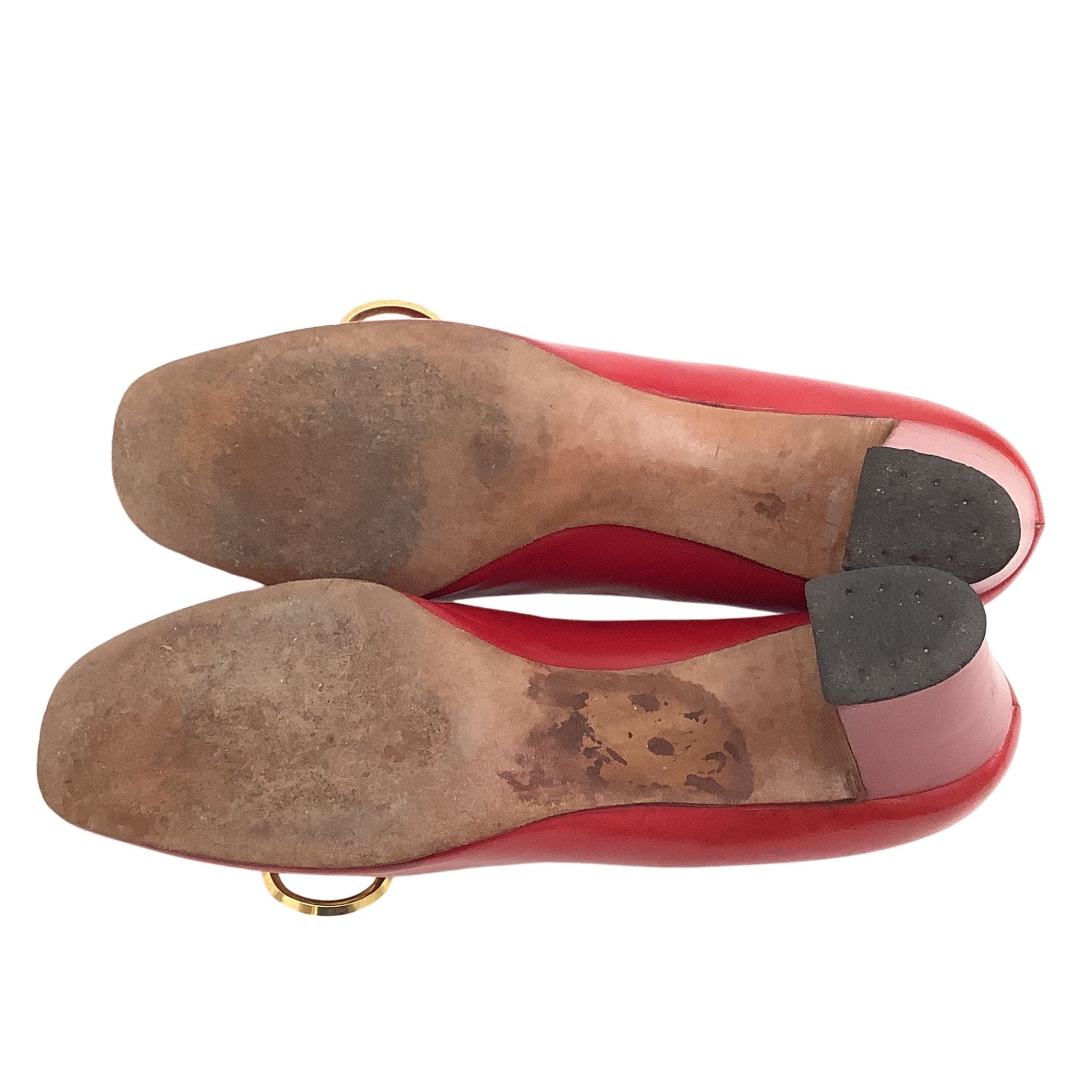 Palter Deliso Red Pumps