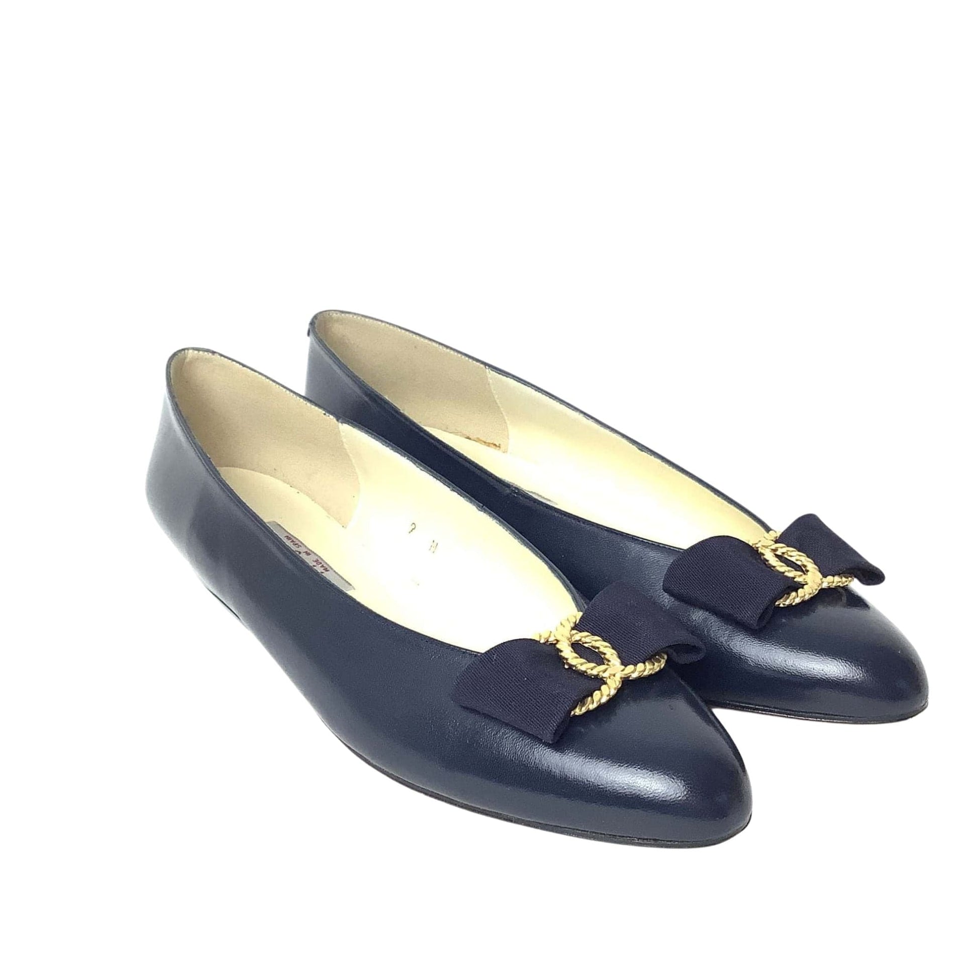 Pappagallo Navy Flat Shoes