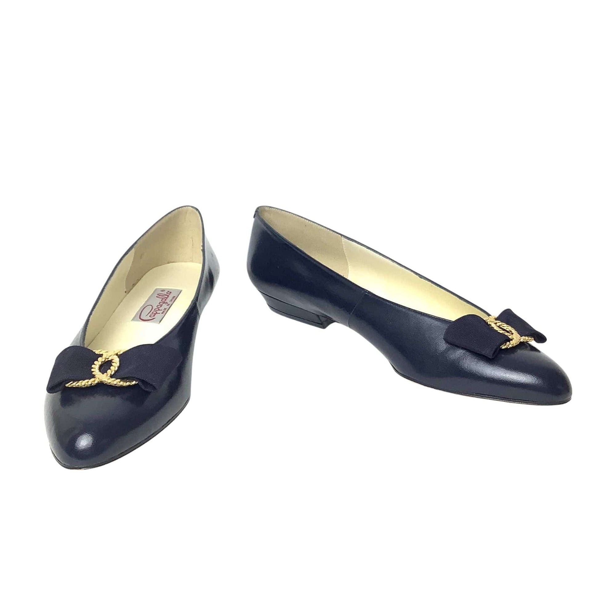 Pappagallo Navy Flat Shoes