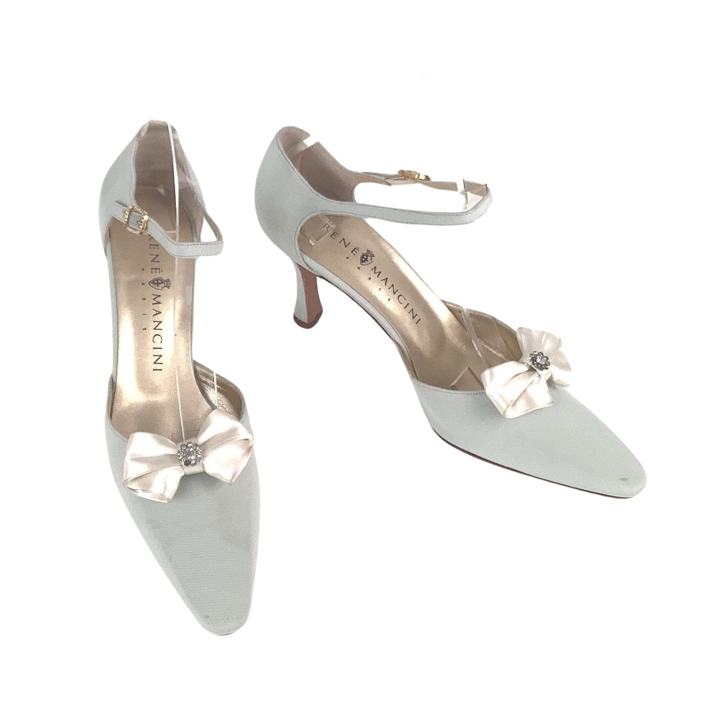 Pastel Blue Bridal Heels