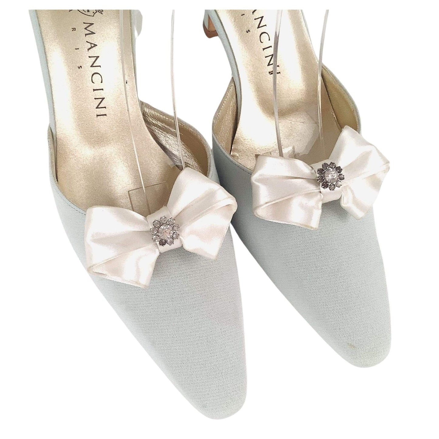 Pastel Blue Bridal Heels