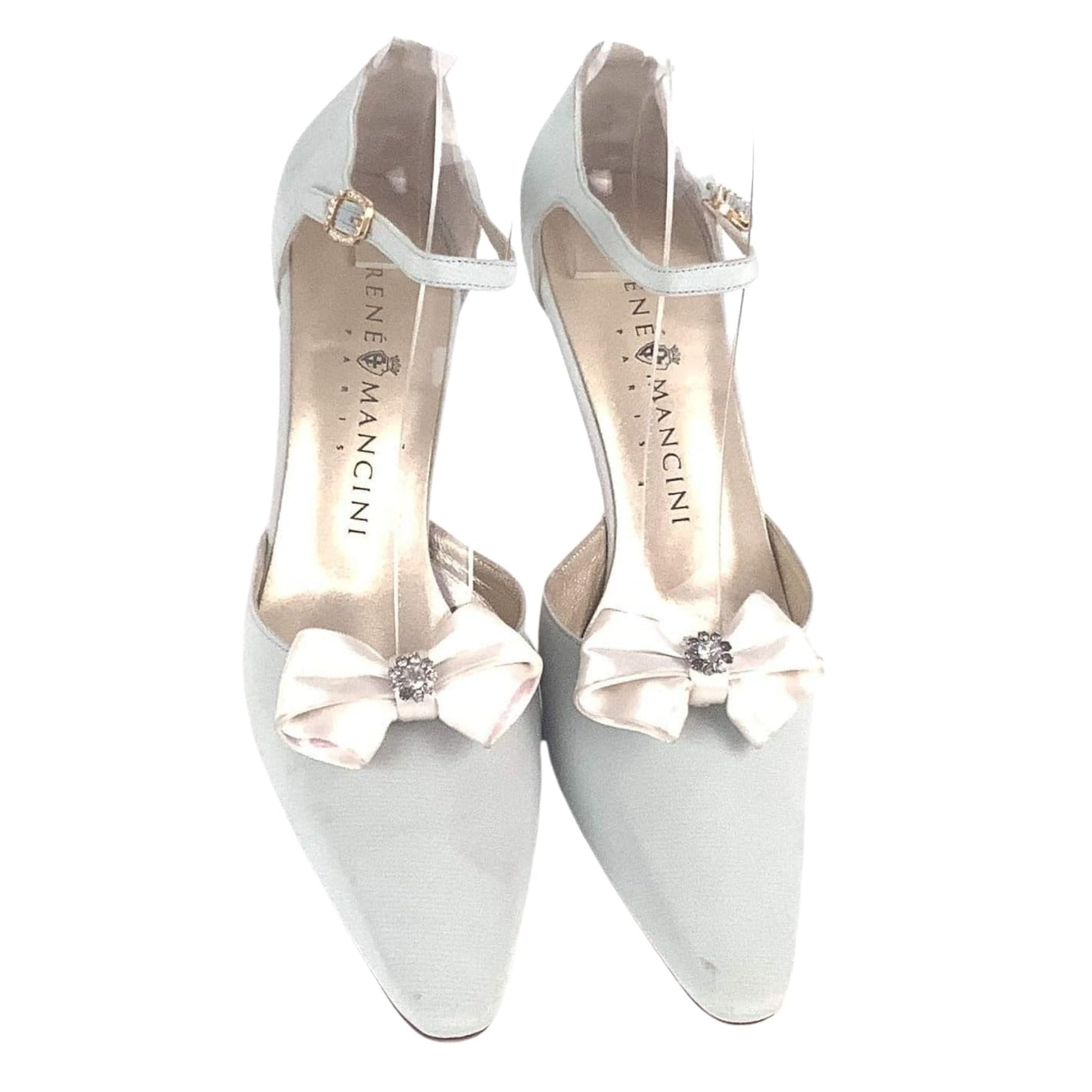 Pastel Blue Bridal Heels