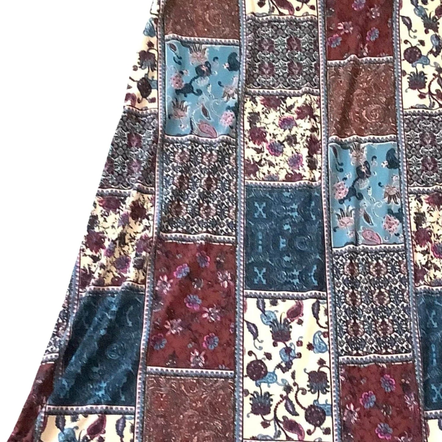 Patchwork Maxi Skirt