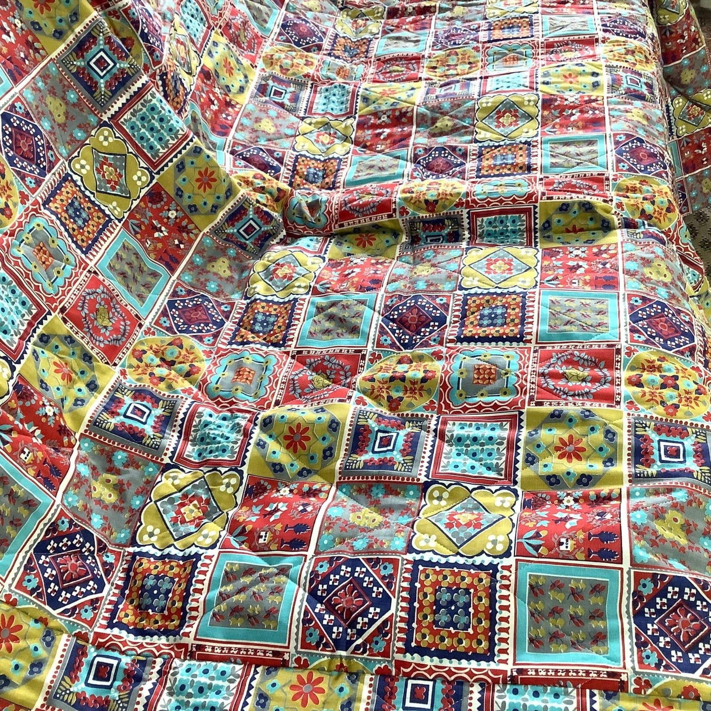 Patchwork Quilt Bedspread