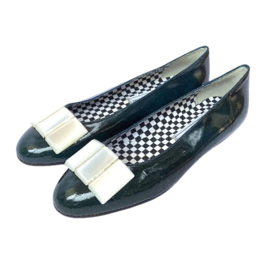 Patent Leather Flat Shoes