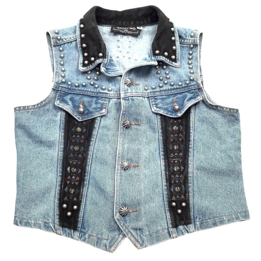 Patricia Wolf Studded Vest