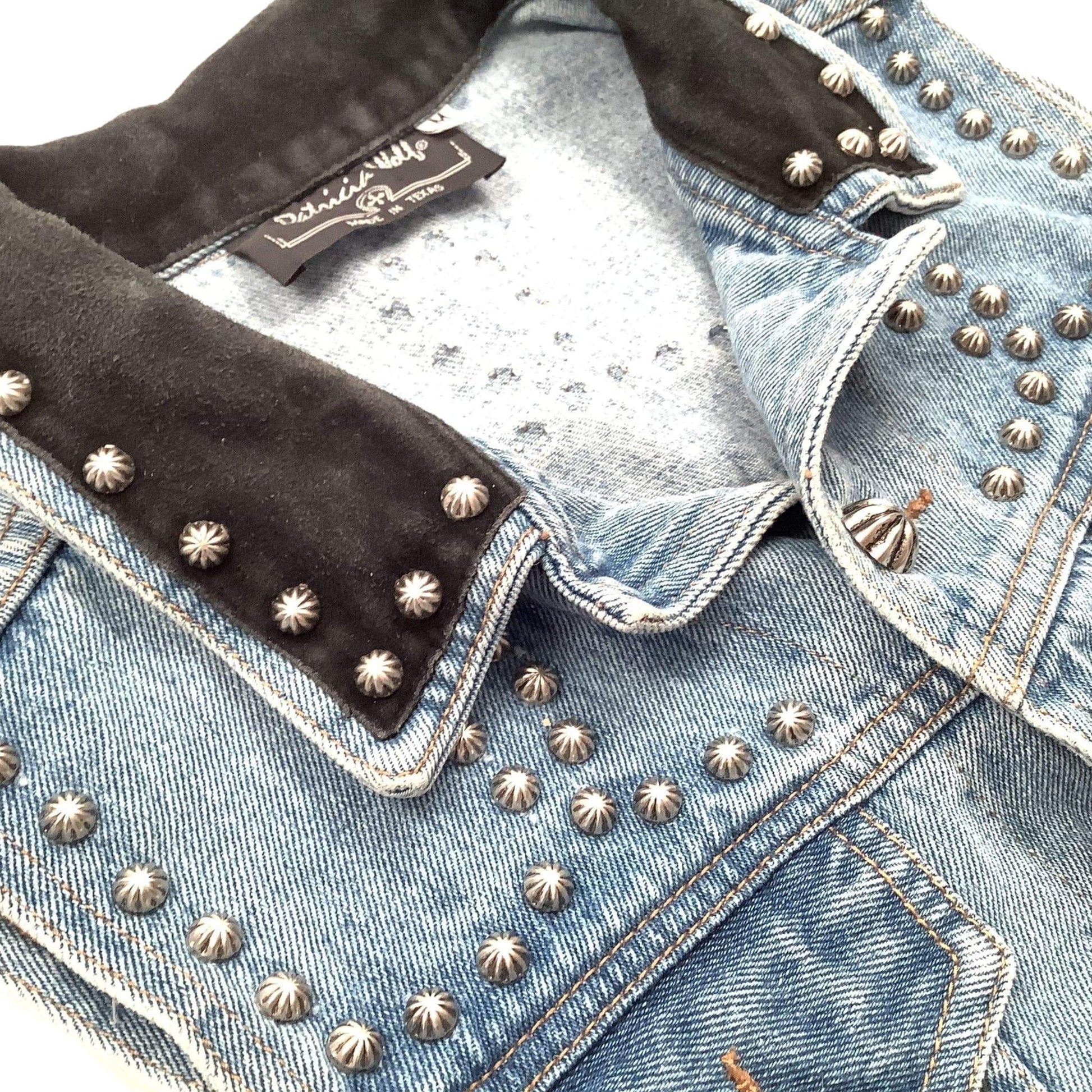 Patricia Wolf Studded Vest