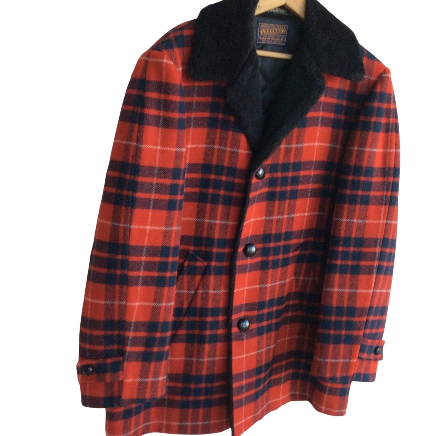 Pendleton Tartan Plaid Jacket Medium / Multi / Vintage 1990s
