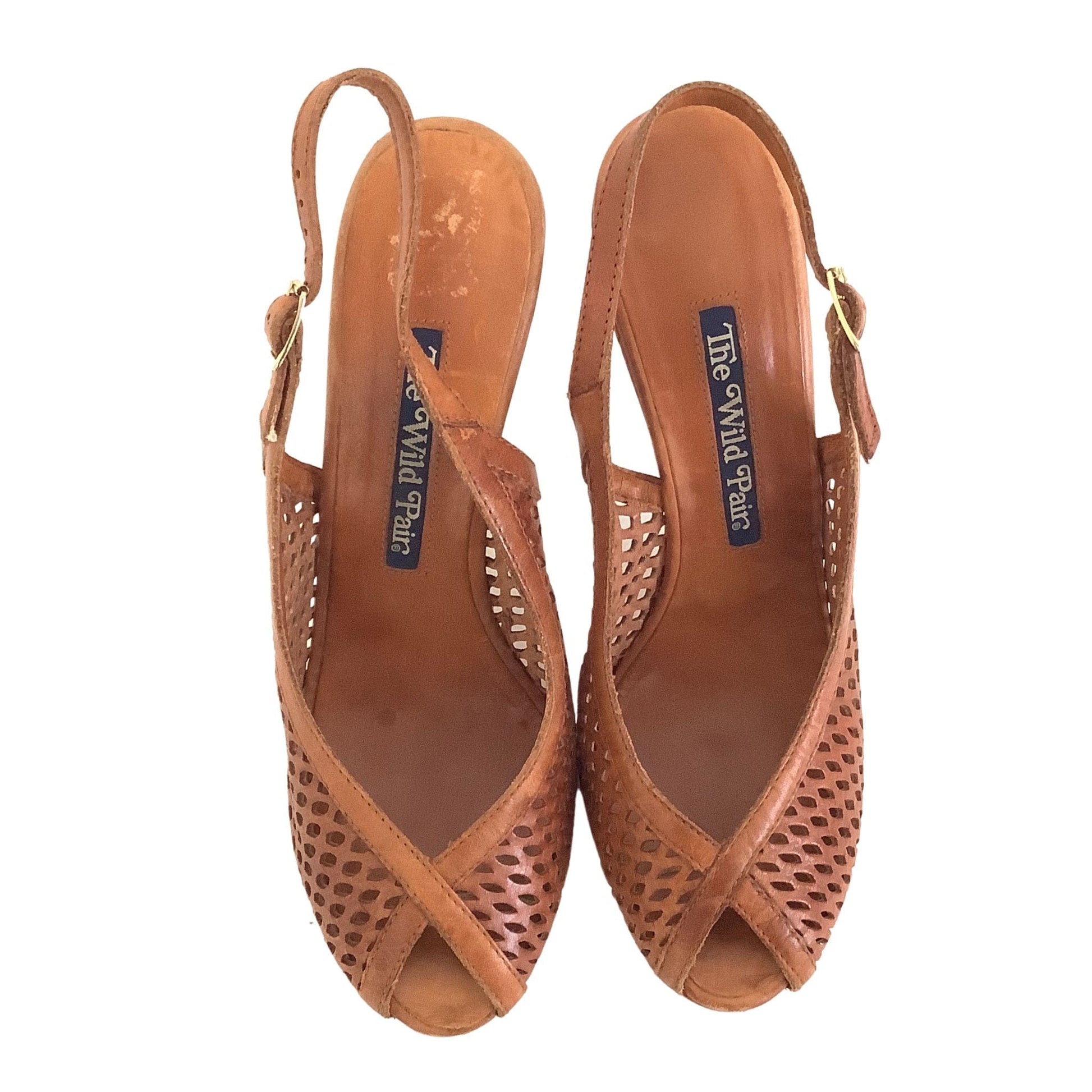 Perforated Stiletto Heels