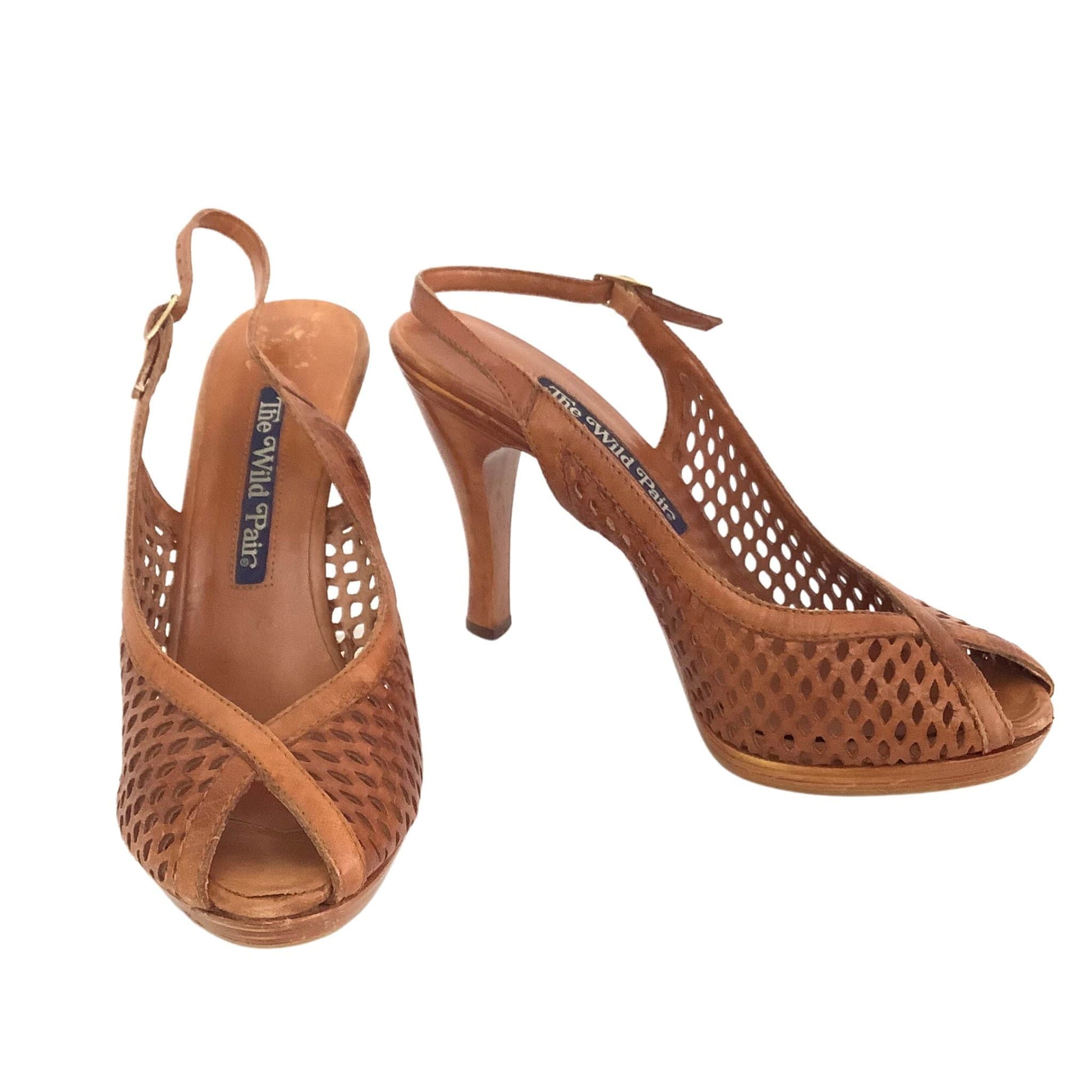 Perforated Stiletto Heels