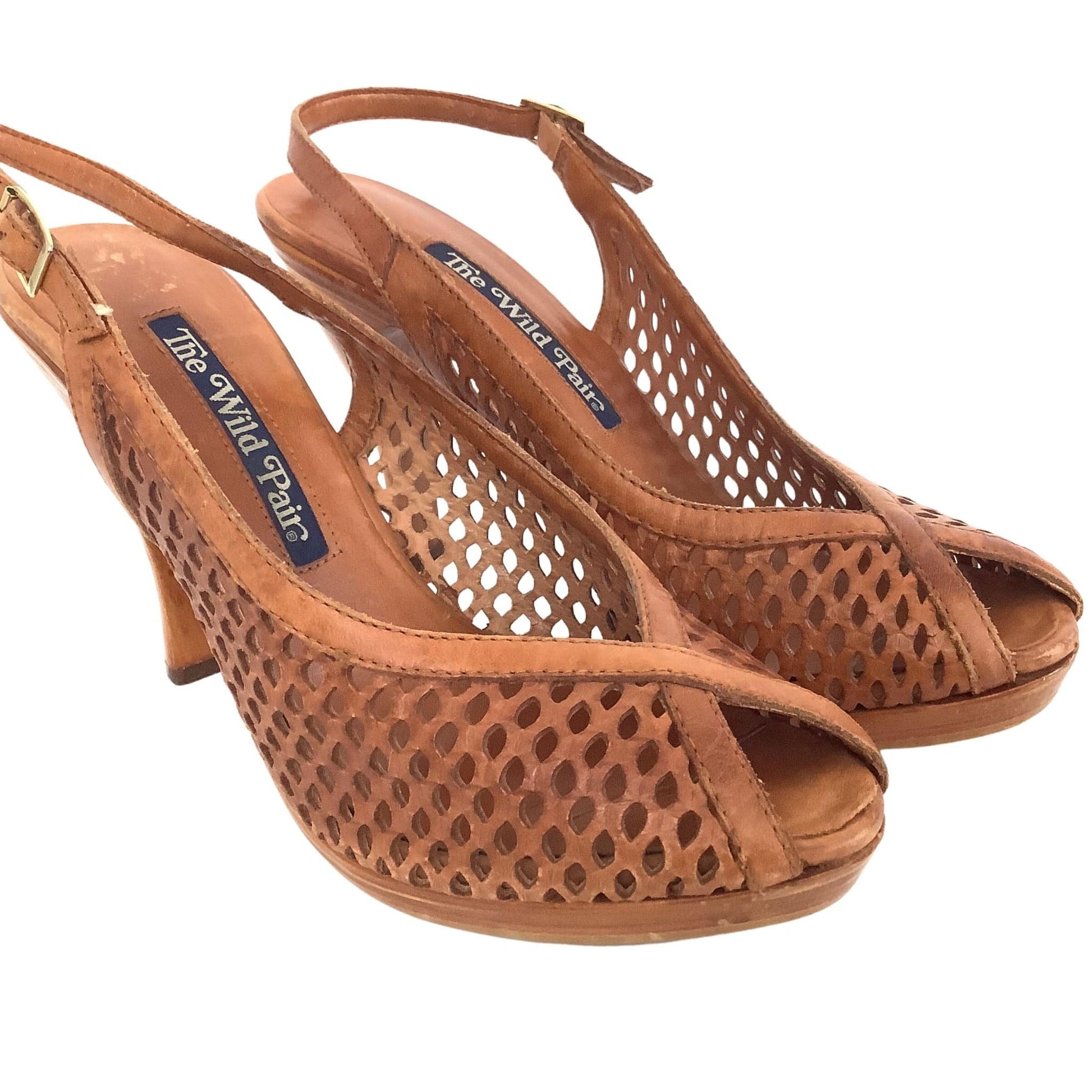 Perforated Stiletto Heels