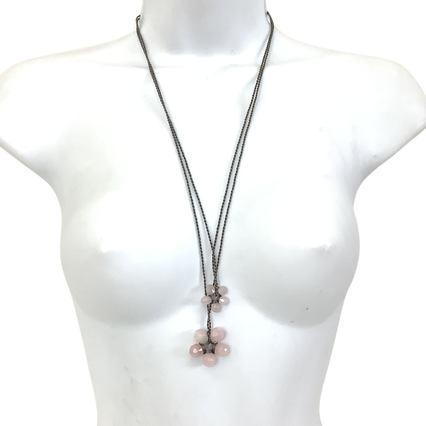 Pink Quartz Necklace