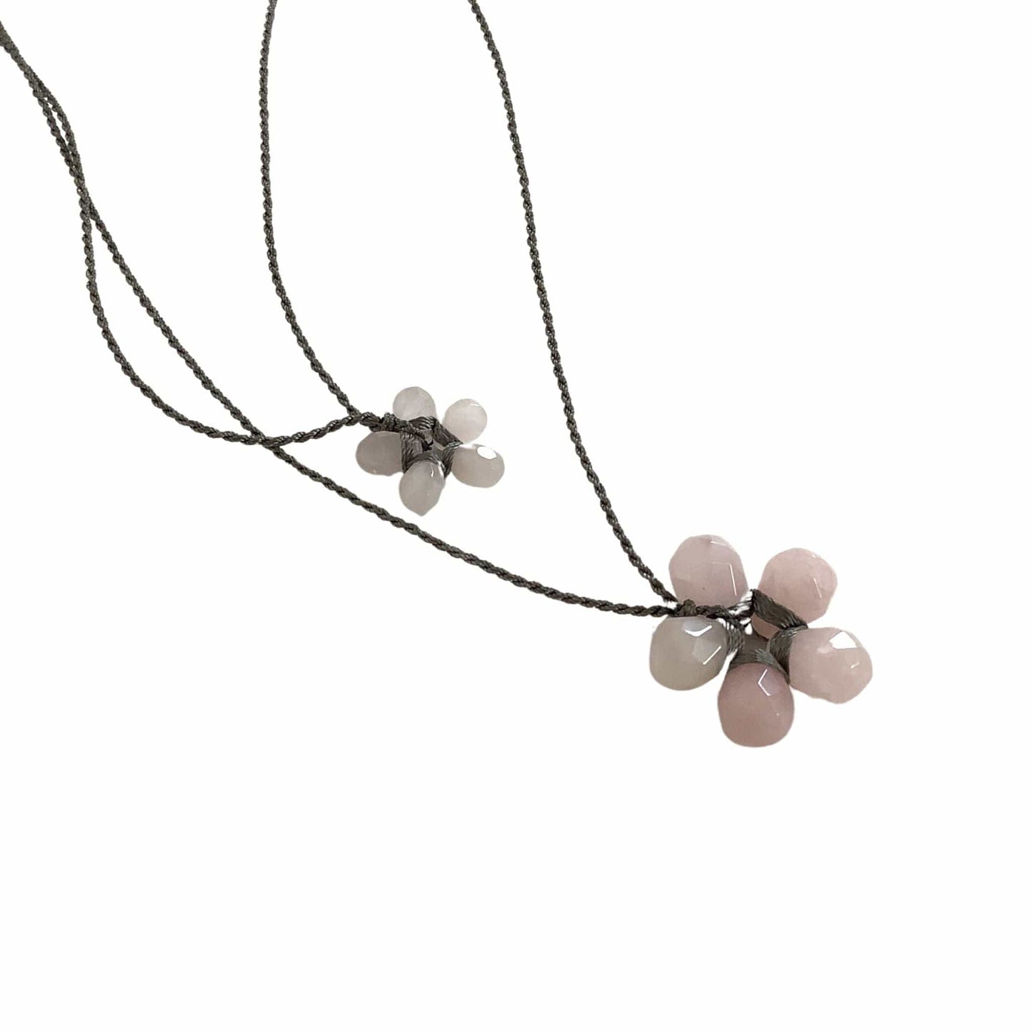 Pink Quartz Necklace