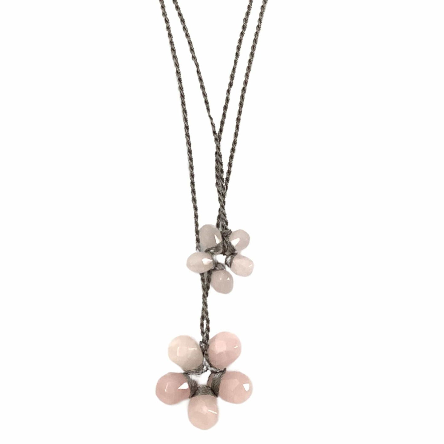 Pink Quartz Necklace
