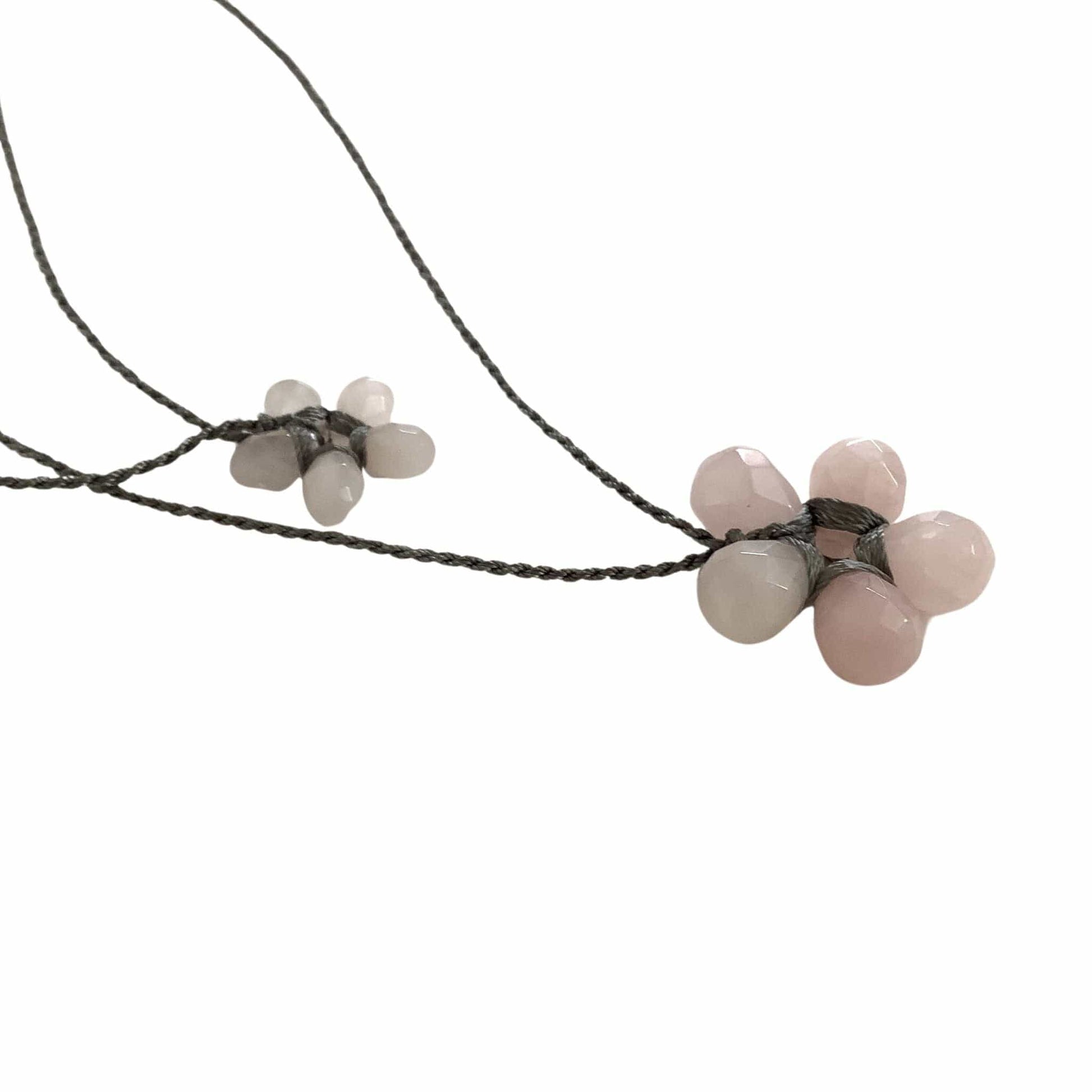 Pink Quartz Necklace