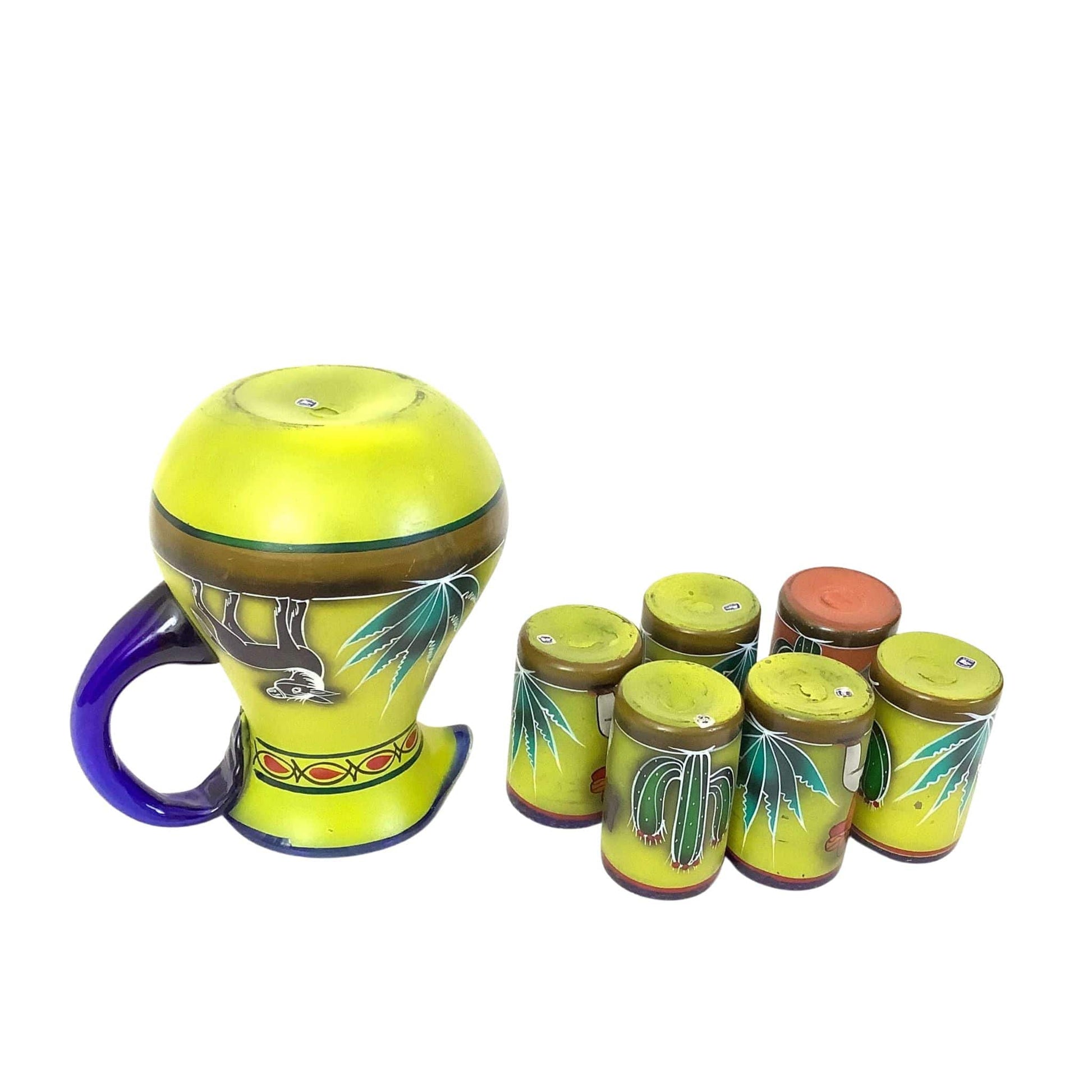 Pitcher Glass Set 1940s