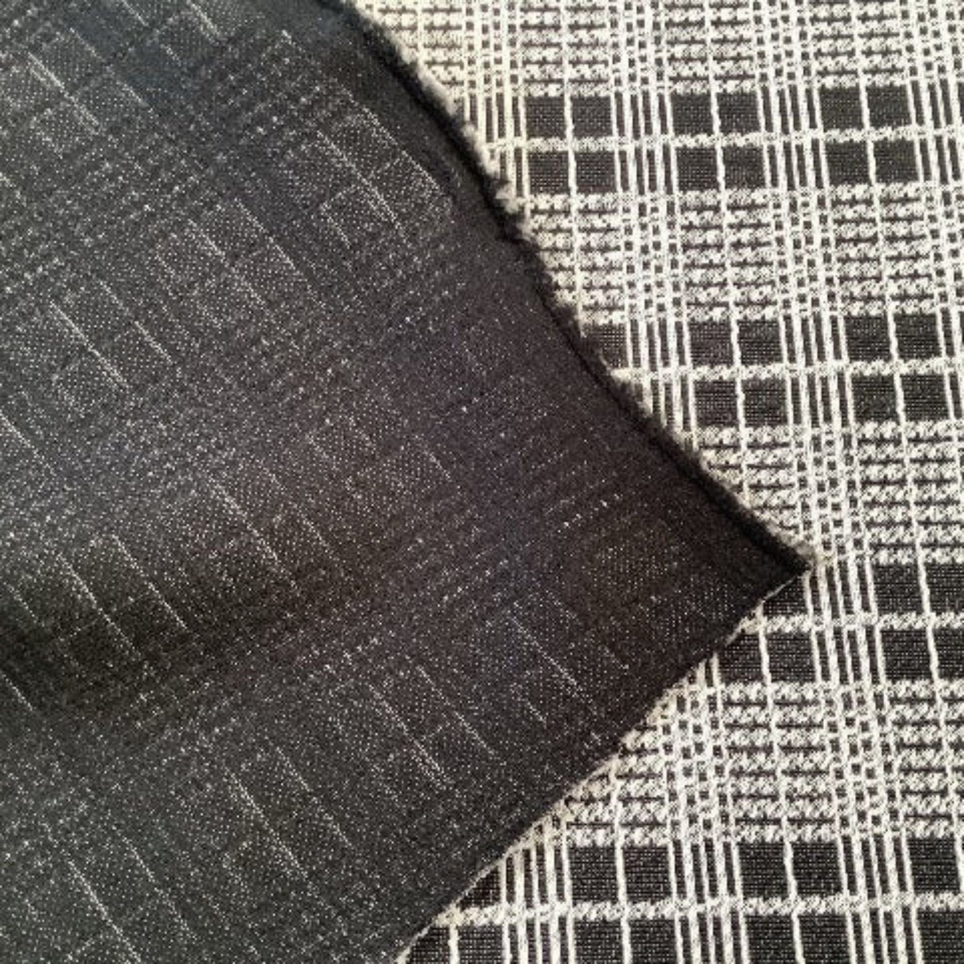 Plaid Polyester Fabric