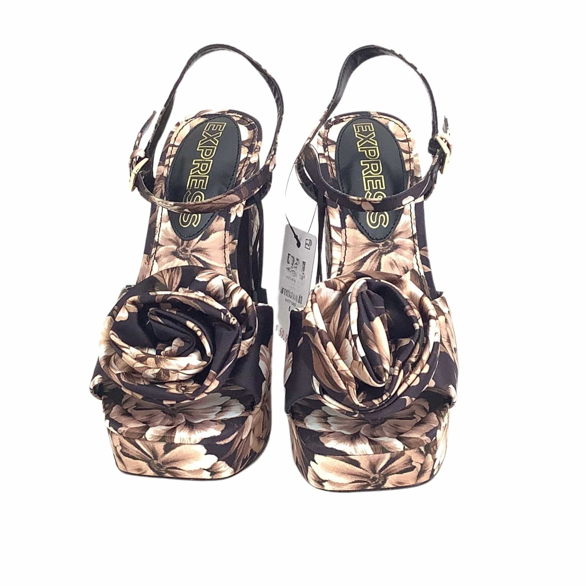 Platform Floral Shoes