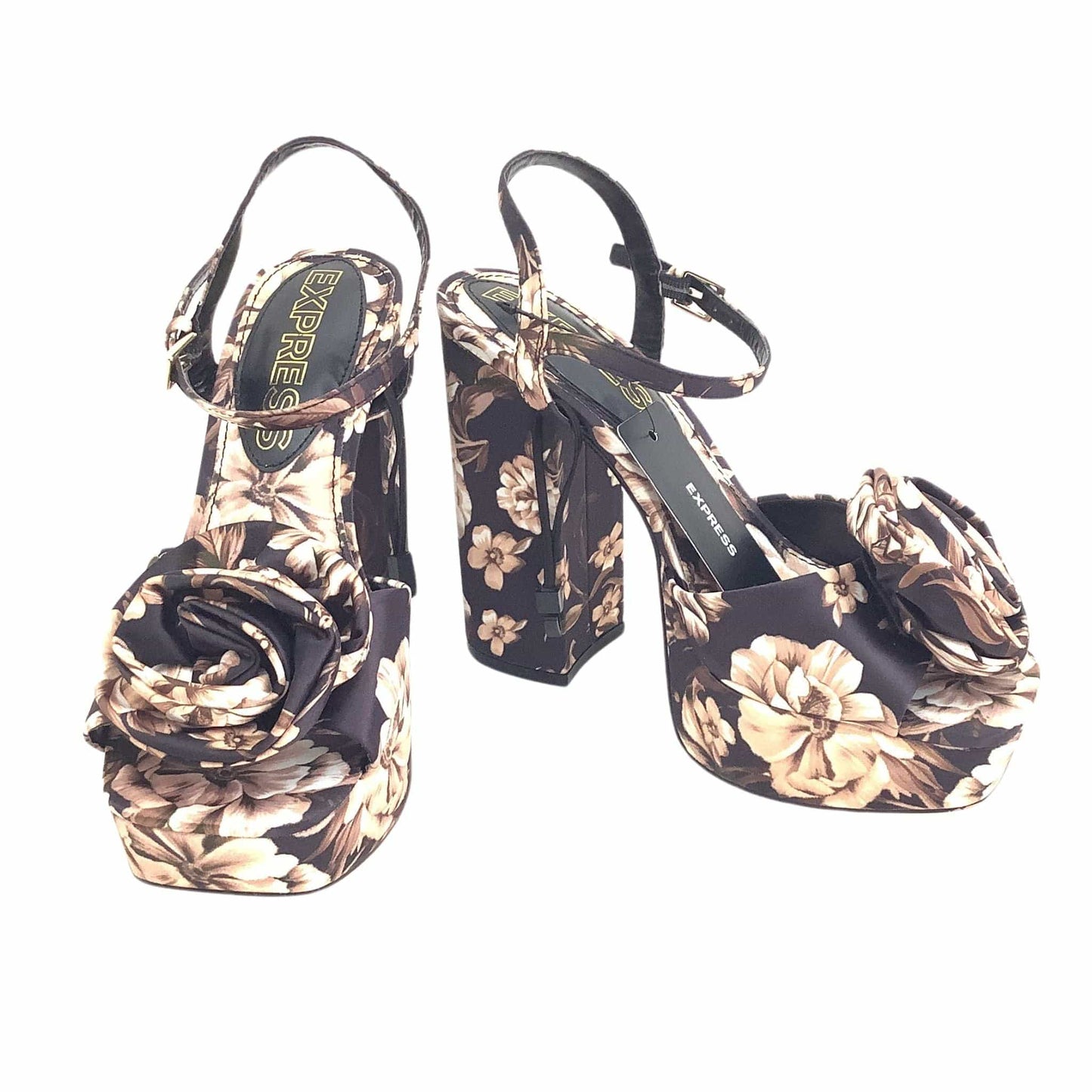 Platform Floral Shoes