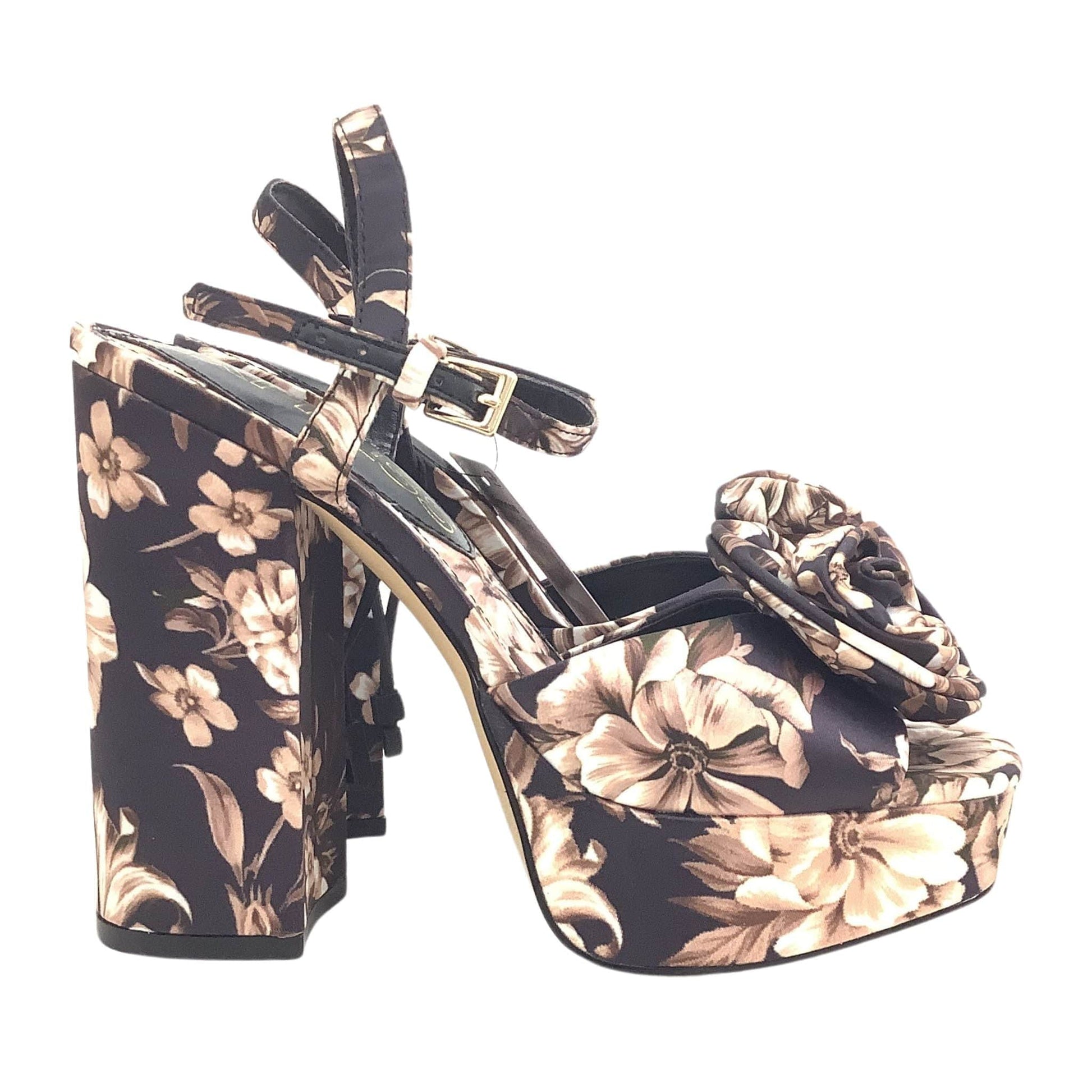 Platform Floral Shoes