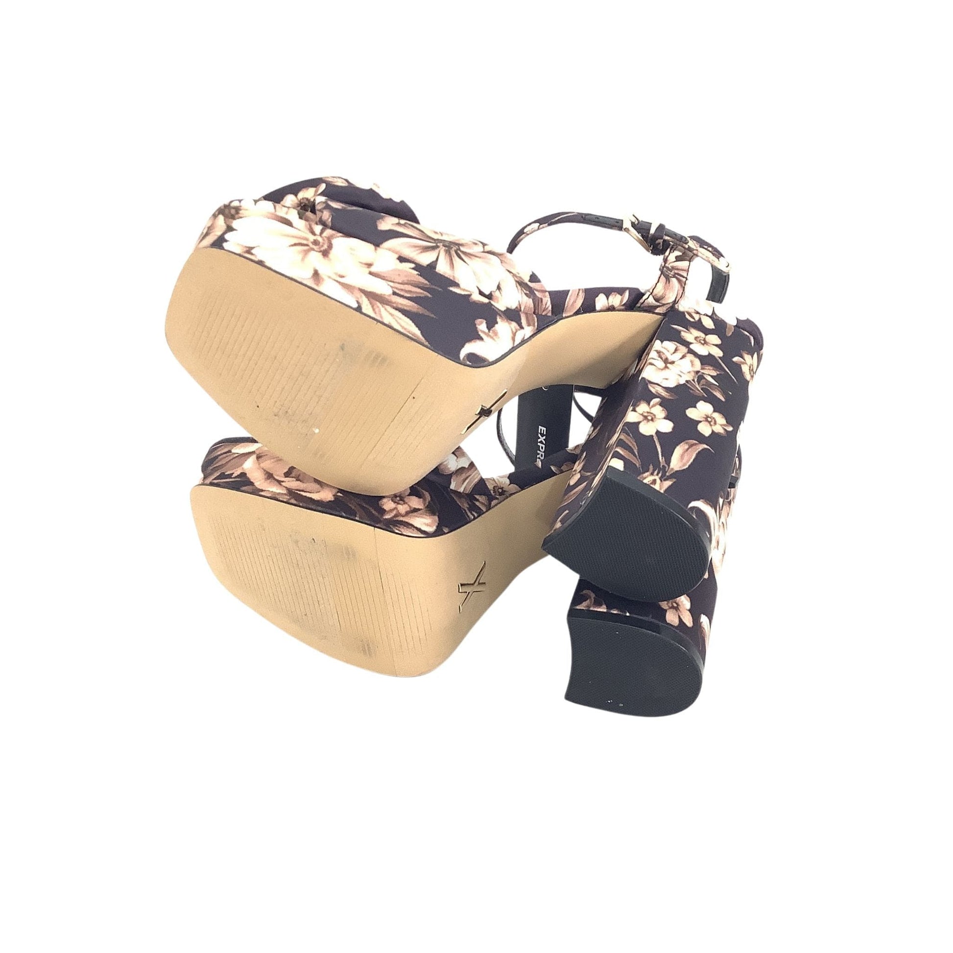 Platform Floral Shoes