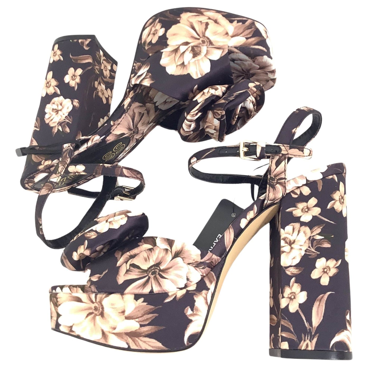 Platform Floral Shoes