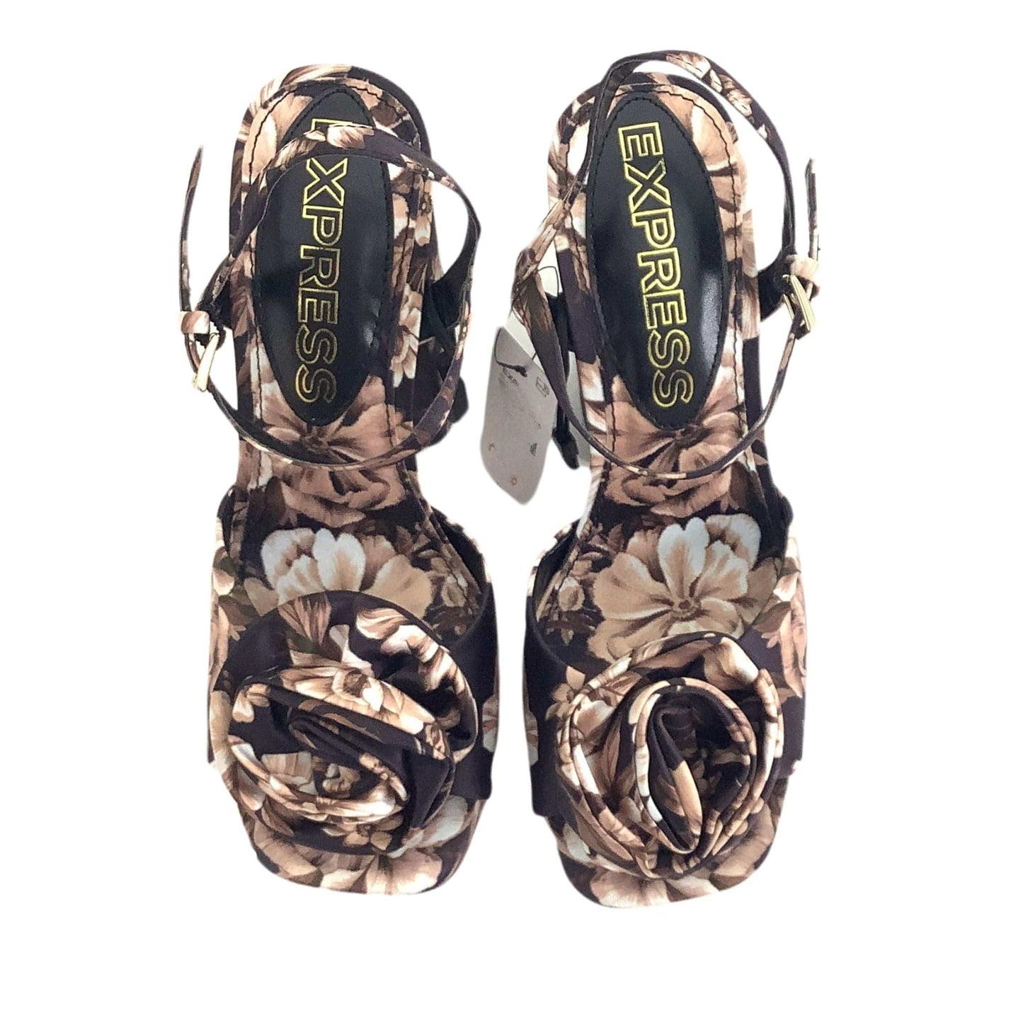 Platform Floral Shoes