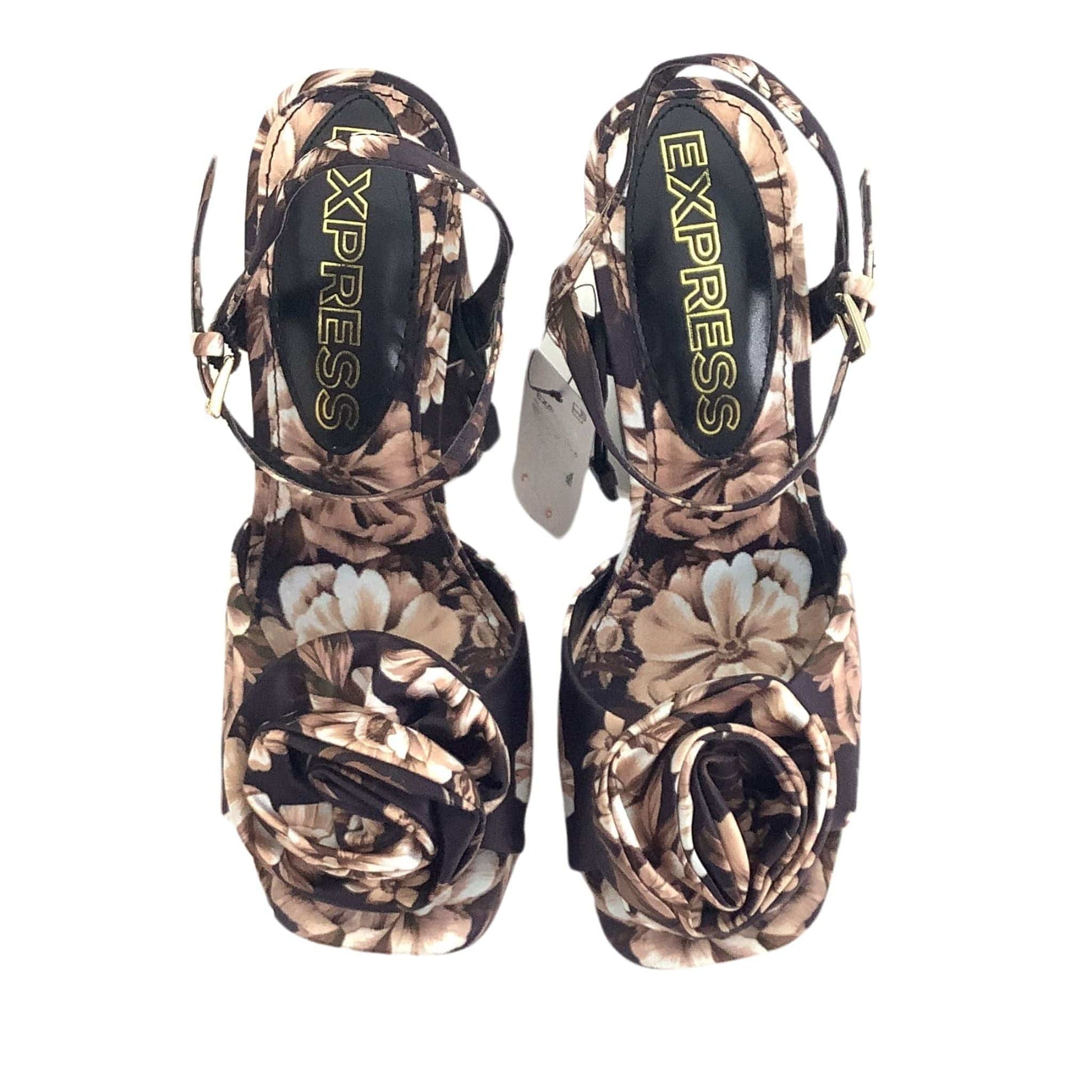 Platform Floral Shoes