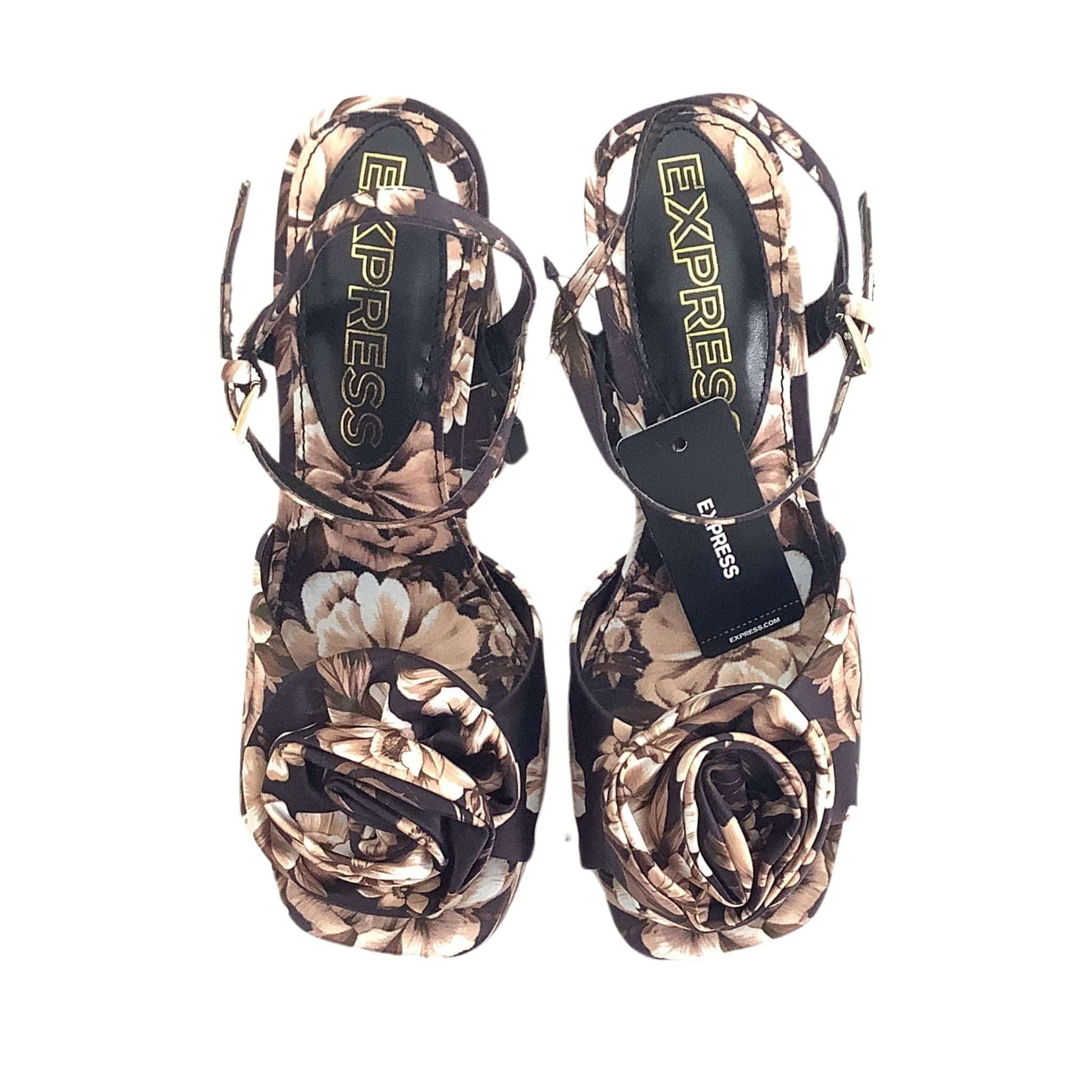 Platform Floral Shoes