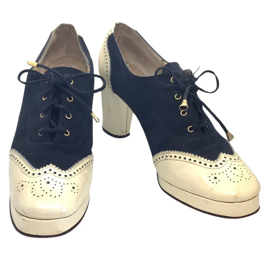 Platform Lace-up Heels