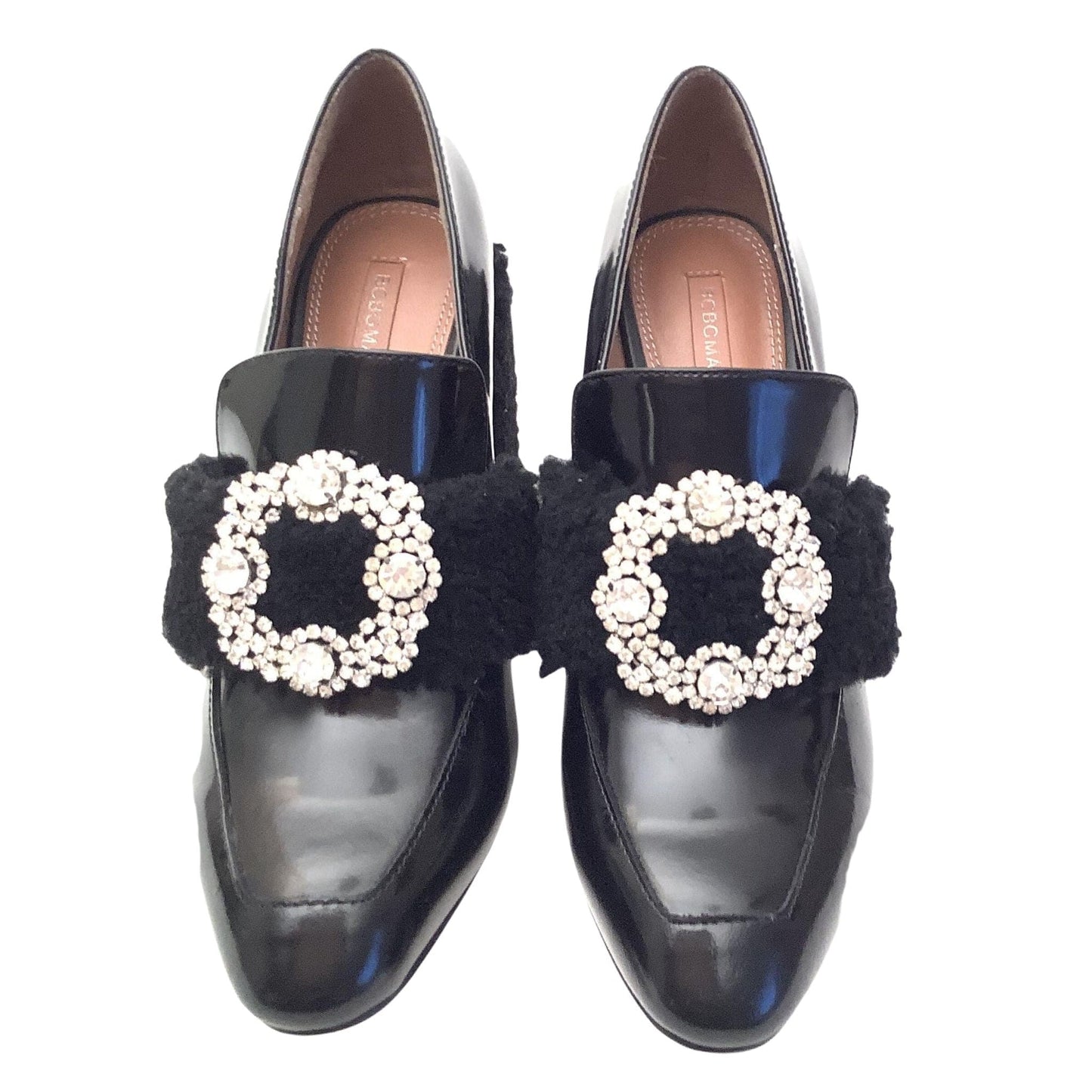 Plush Fur BCBG Y2K Heels