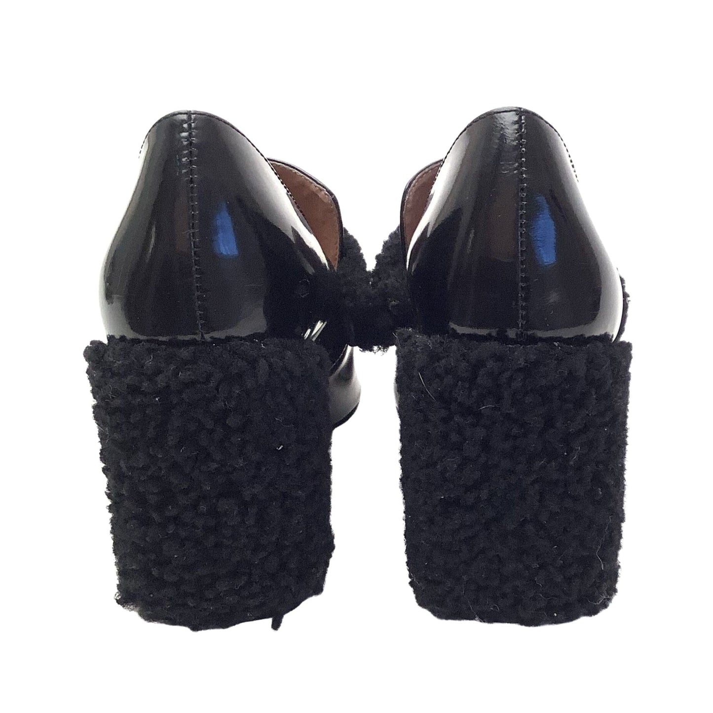Plush Fur BCBG Y2K Heels