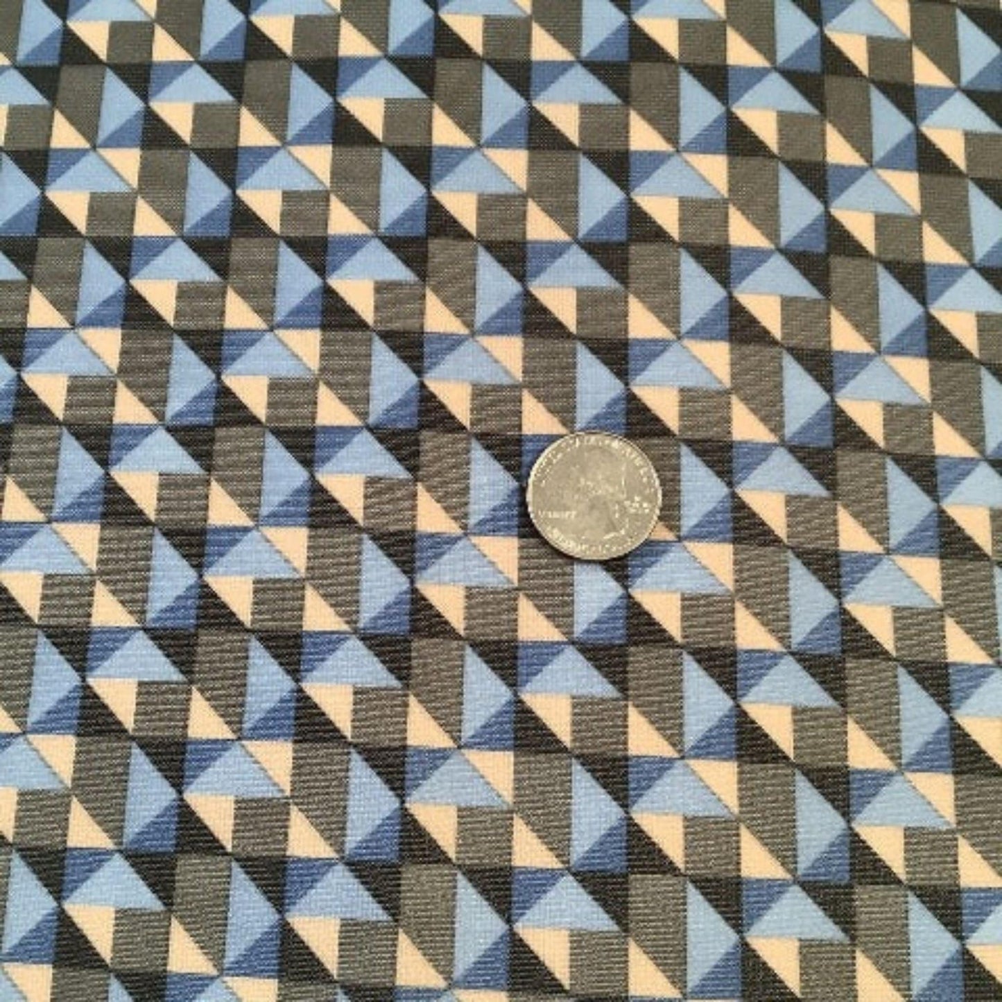 Polygon Polyester Fabric